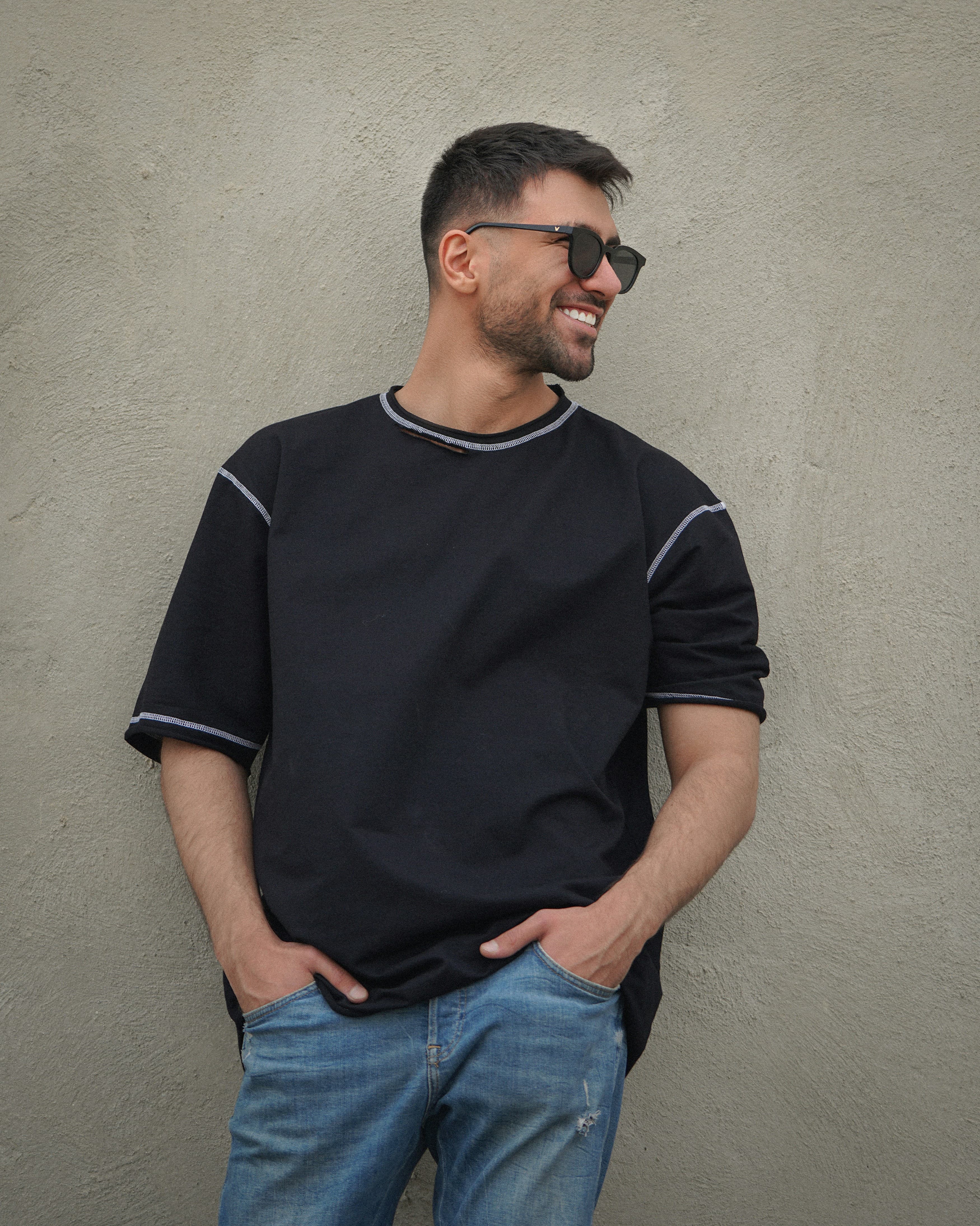 Essential Crewneck Tee Black